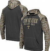 Men's Tennessee Volunteers Gray Camo Pullover Hoodie,baseball caps,new era cap wholesale,wholesale hats